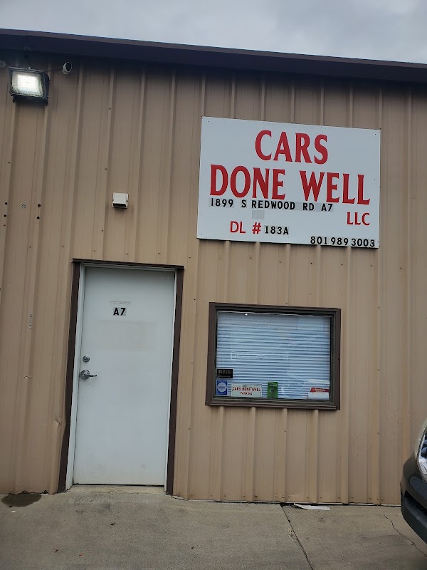 Cars Done Well LLC dealership