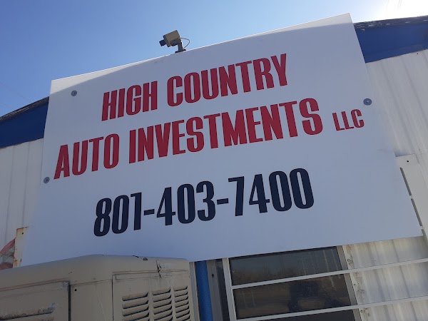 High country auto investment llc dealership