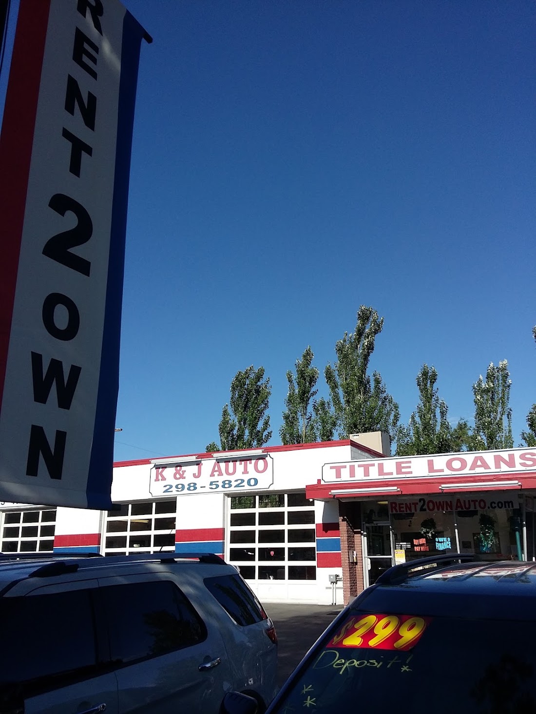K and J Auto dealership