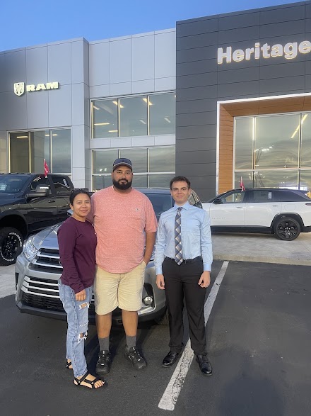 Karden Smith at Heritage CDJR of Logan dealership