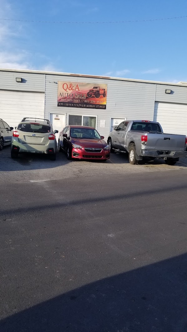 Q&A Auto Sales dealership
